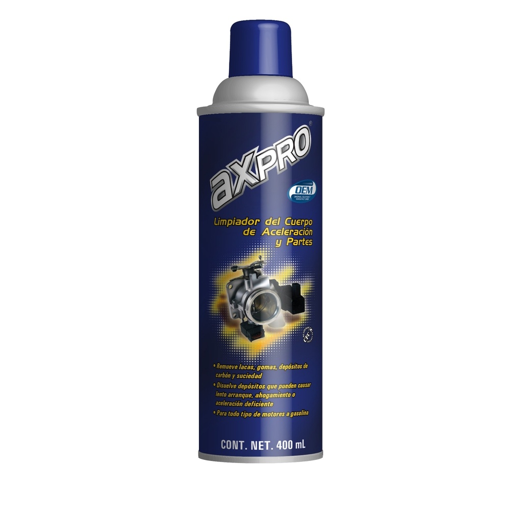 AXP-LCAP-400M — Limpiador del cuerpo de aceleración y partes