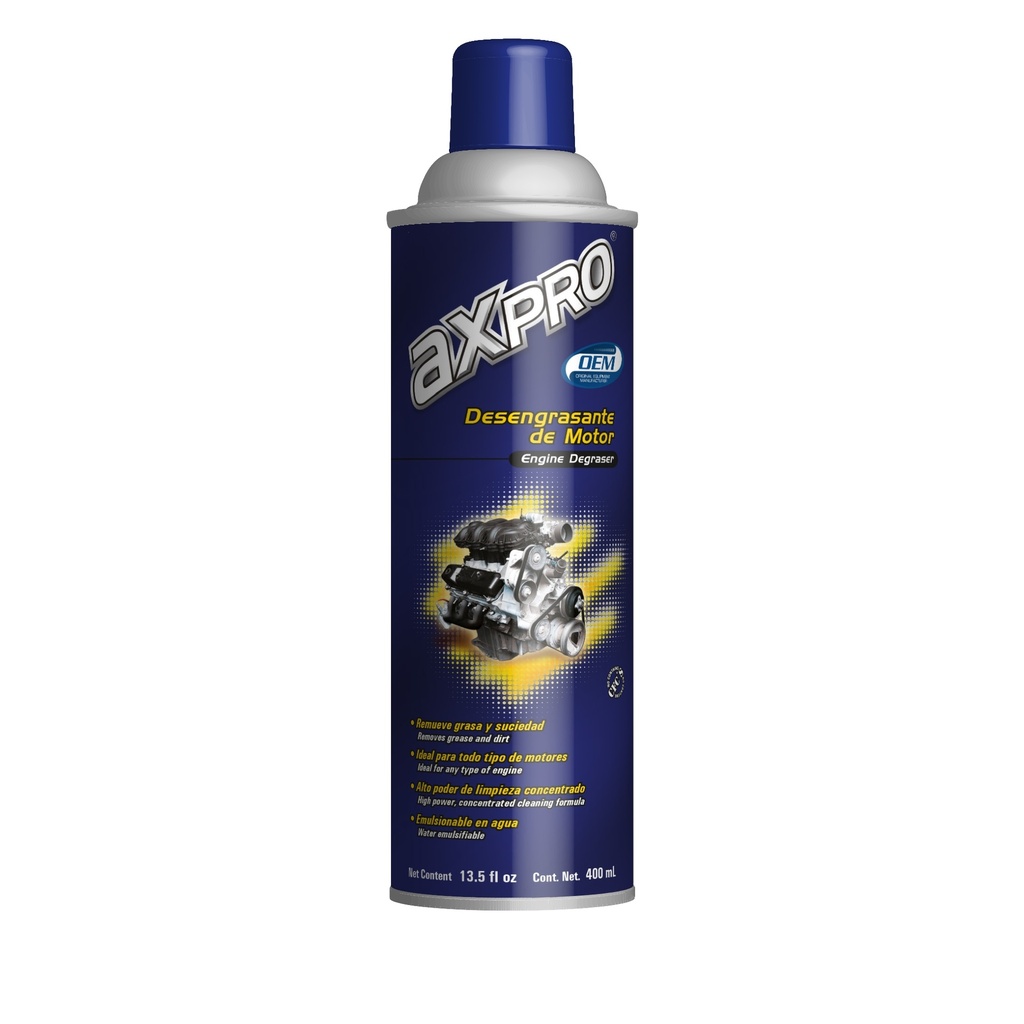 AXP-DMOT-400M — Desengrasante de motor