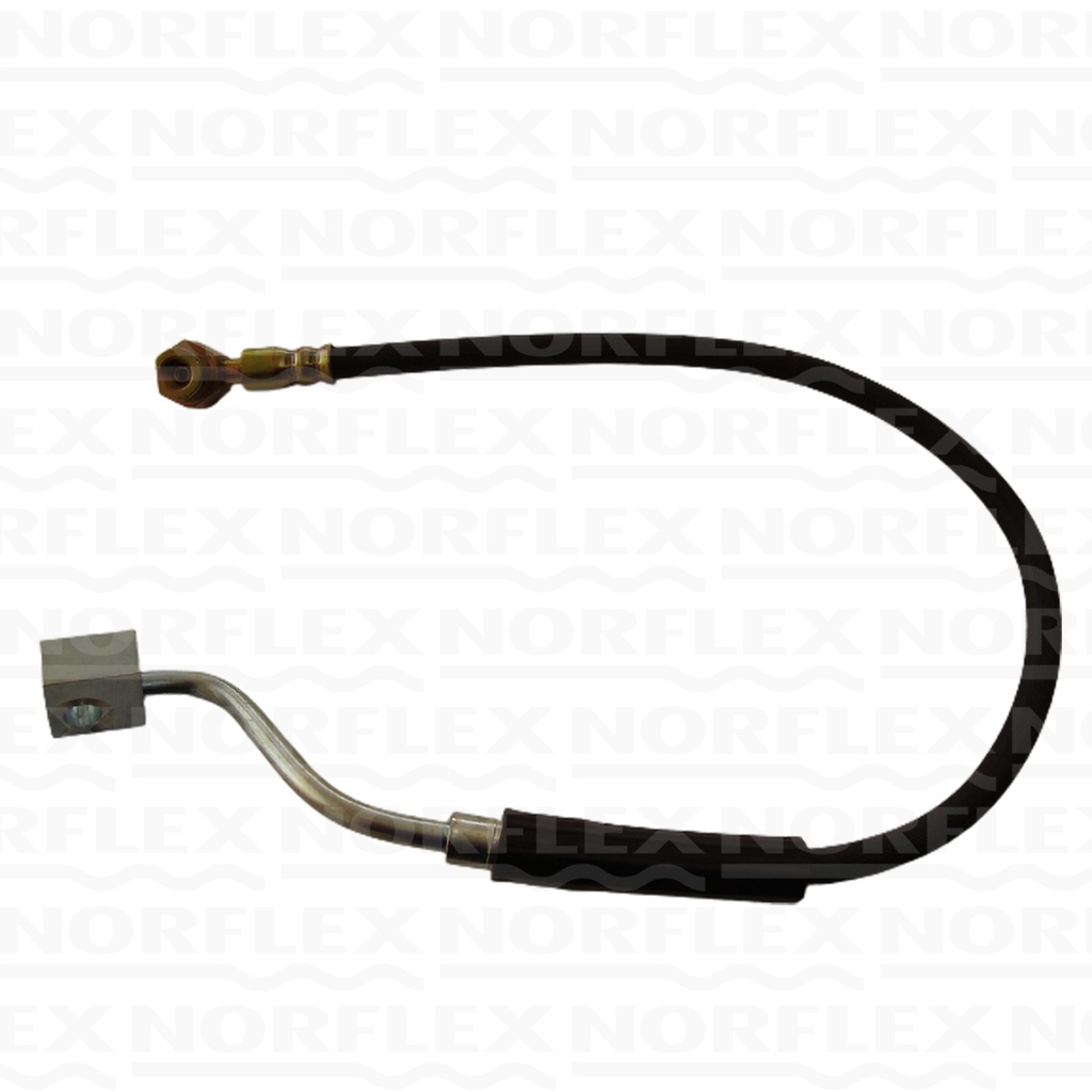NO-NF380076 — Manguera de Freno Hidráulica Delantera Izquierda NORFLEX NF380076