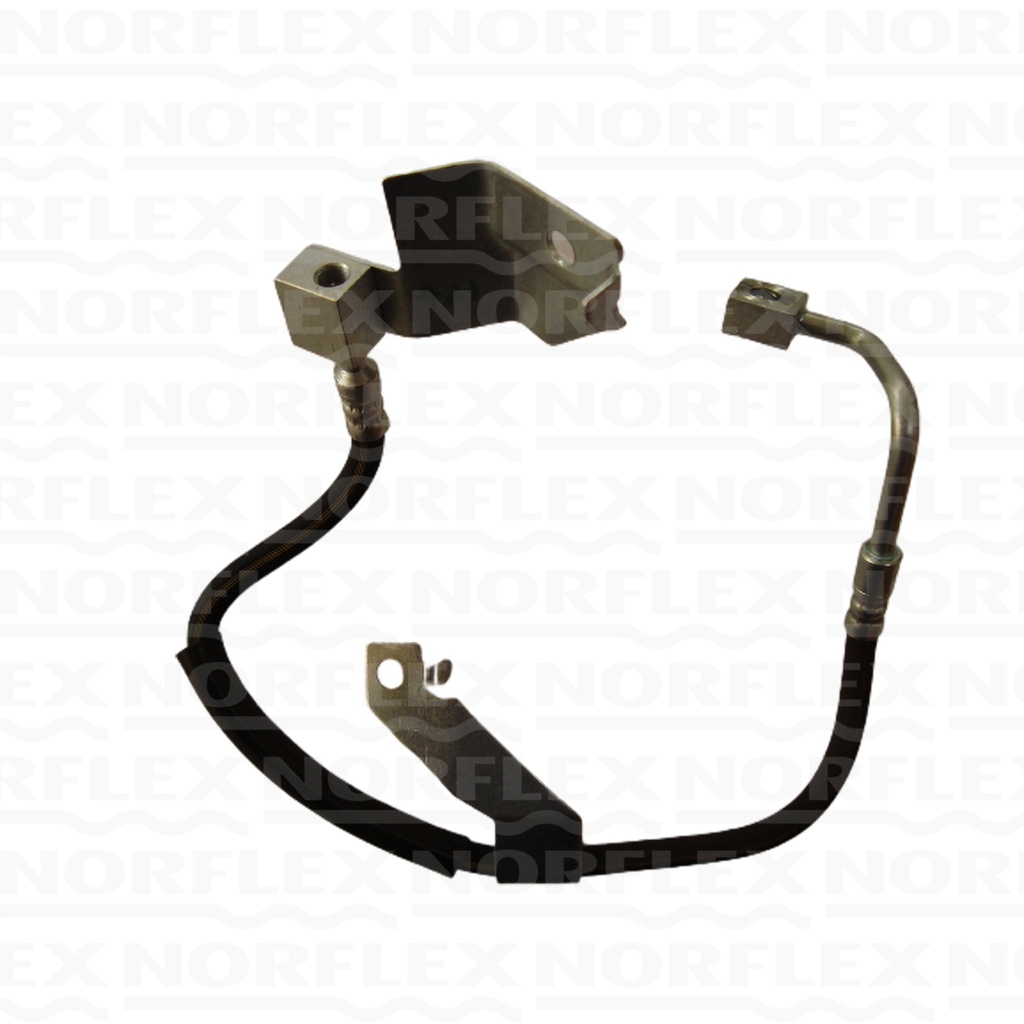 NO-NF380553 — Manguera de Freno Hidráulica Delantera Izquierda NORFLEX NF380553