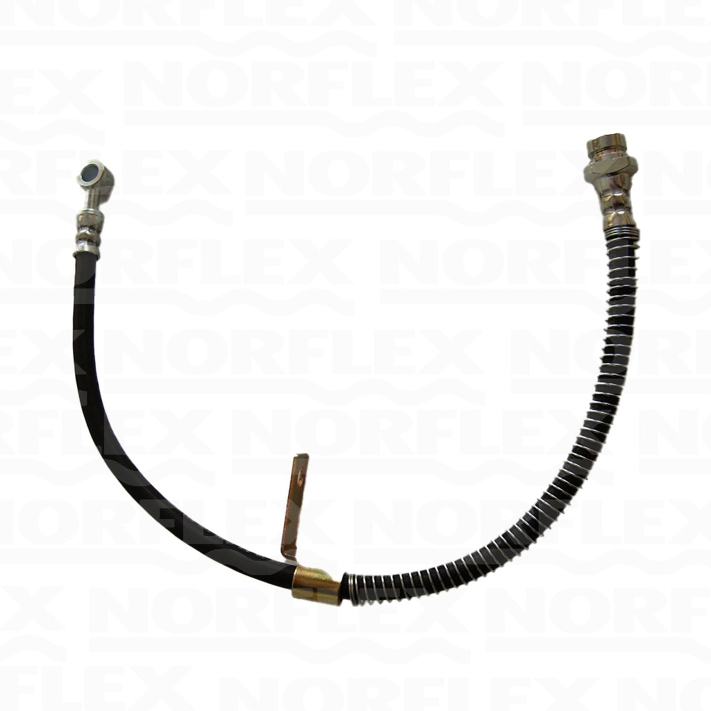 NO-NF380910 — Manguera de Freno Hidráulica Delantera Izquierda NORFLEX NF380910
