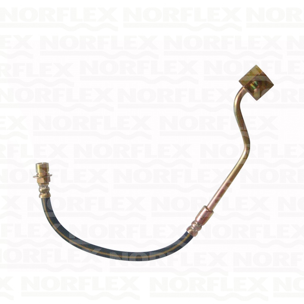 NO-NF38383 — Manguera de Freno Hidráulica Delantera Izquierda NORFLEX NF38383