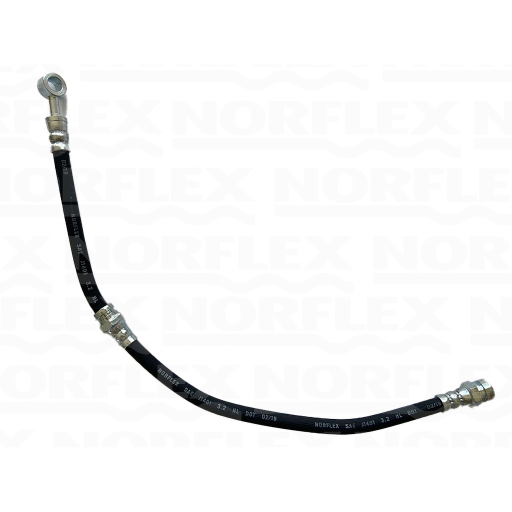 NO-SH61017 — Manguera de Freno Hidráulica Delantera Derecha NORFLEX SH61017
