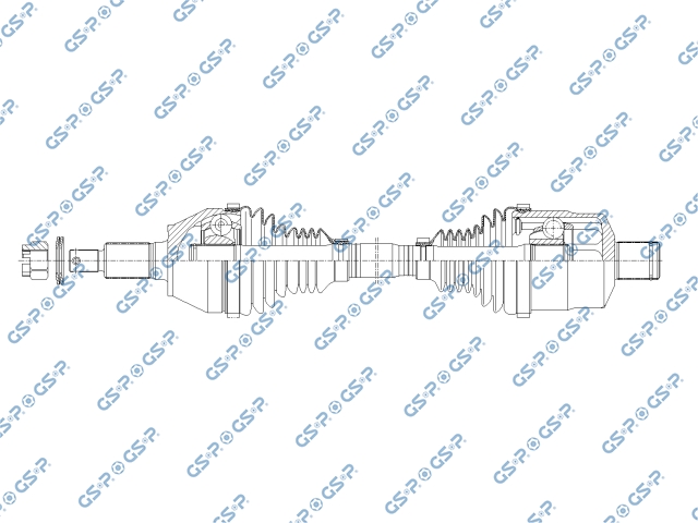 Flecha Homocinética Delantero Izquierdo GSP 4107091XD