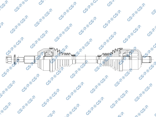 4107096XD — Flecha Homocinética Delantero GSP 4107096XD