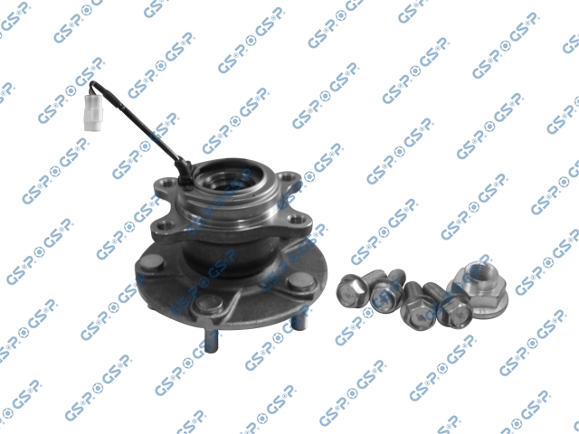 9324010K — Kit de Reparación Maza con Balero Trasero GSP 9324010K
