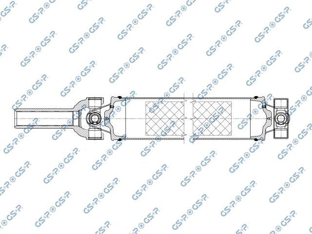 PS901760 — Flecha Cardán Trasero GSP PS901760