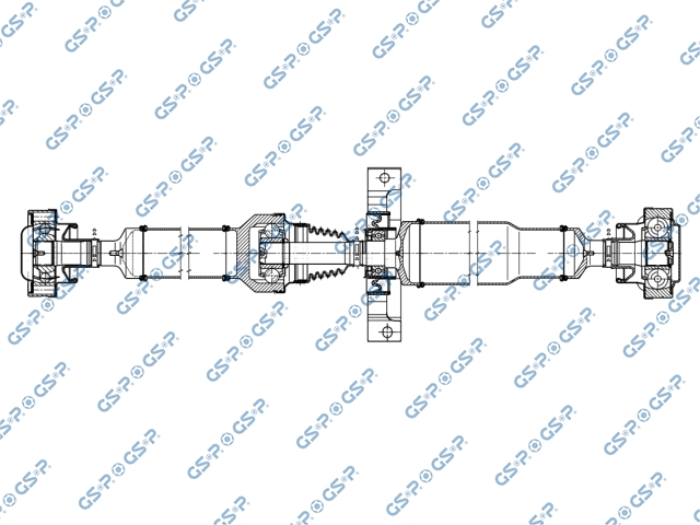PS901846 — Flecha Cardán Trasero GSP PS901846