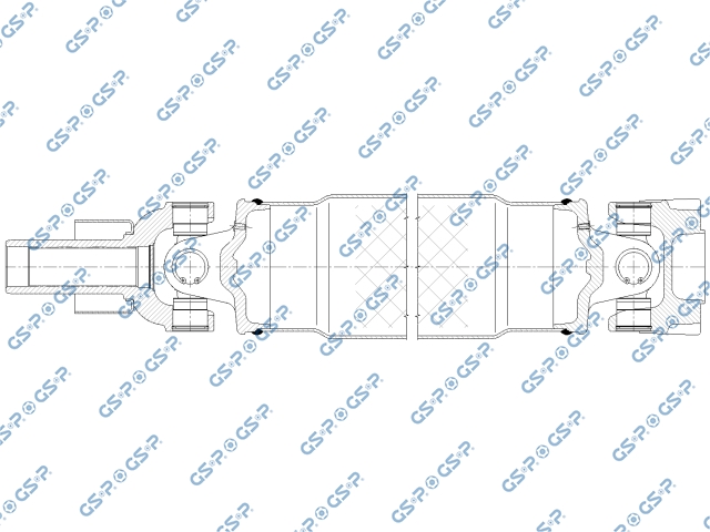 PS901854 — Flecha Cardán Trasero GSP PS901854