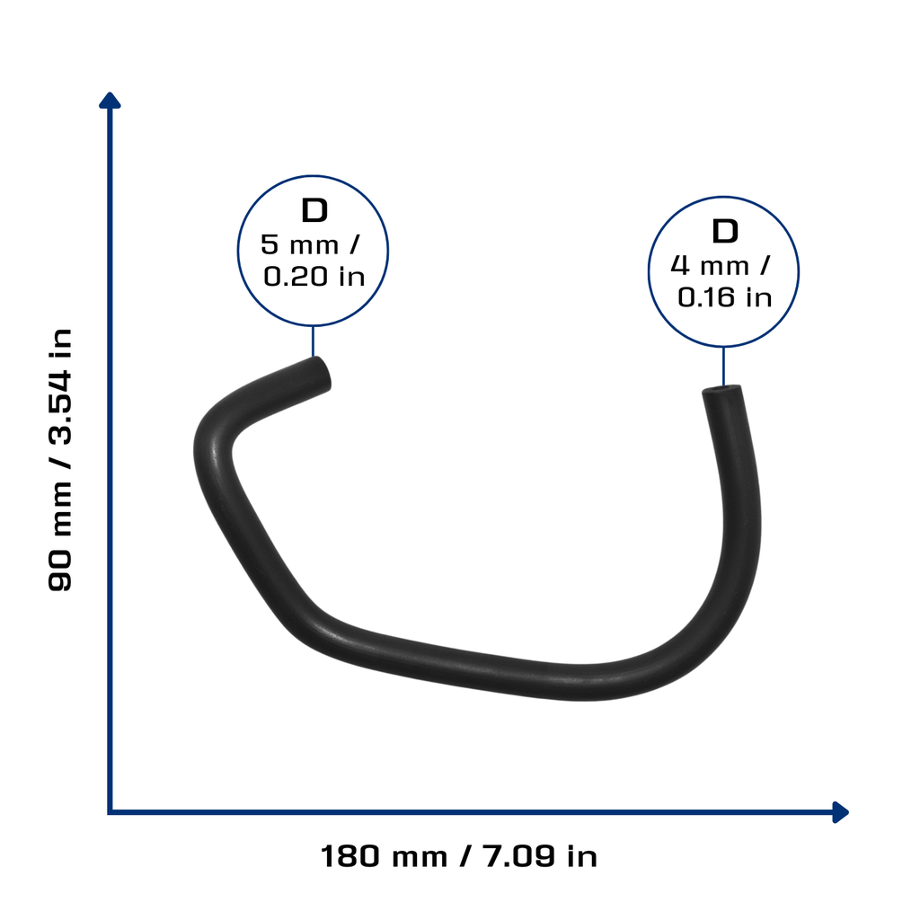 CA-6582 — Manguera Lubricación CAUPLAS 6582