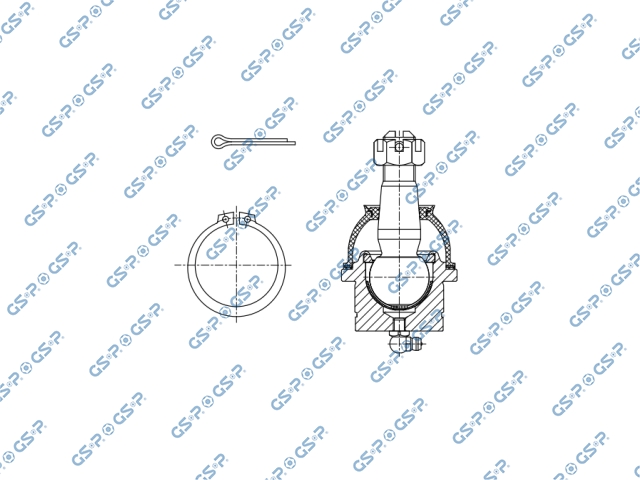 S081290 — Rótula Delantero Inferior GSP S081290