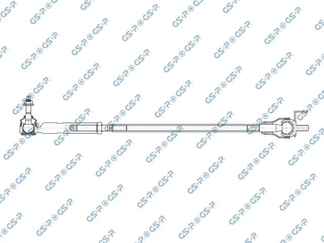 S100470 — Brazo Lateral con Rótula Trasero GSP S100470