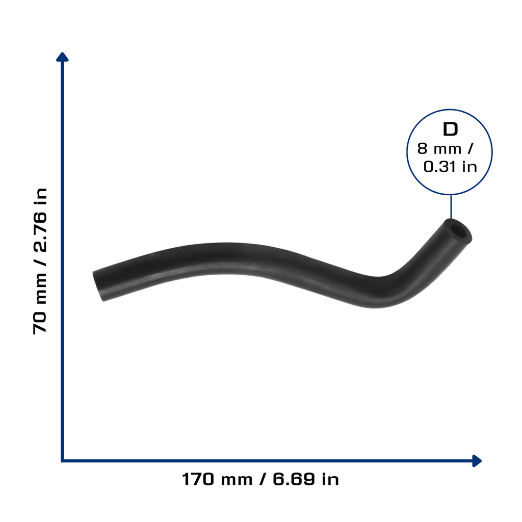 CA-7117 — Manguera Combustible CAUPLAS 7117
