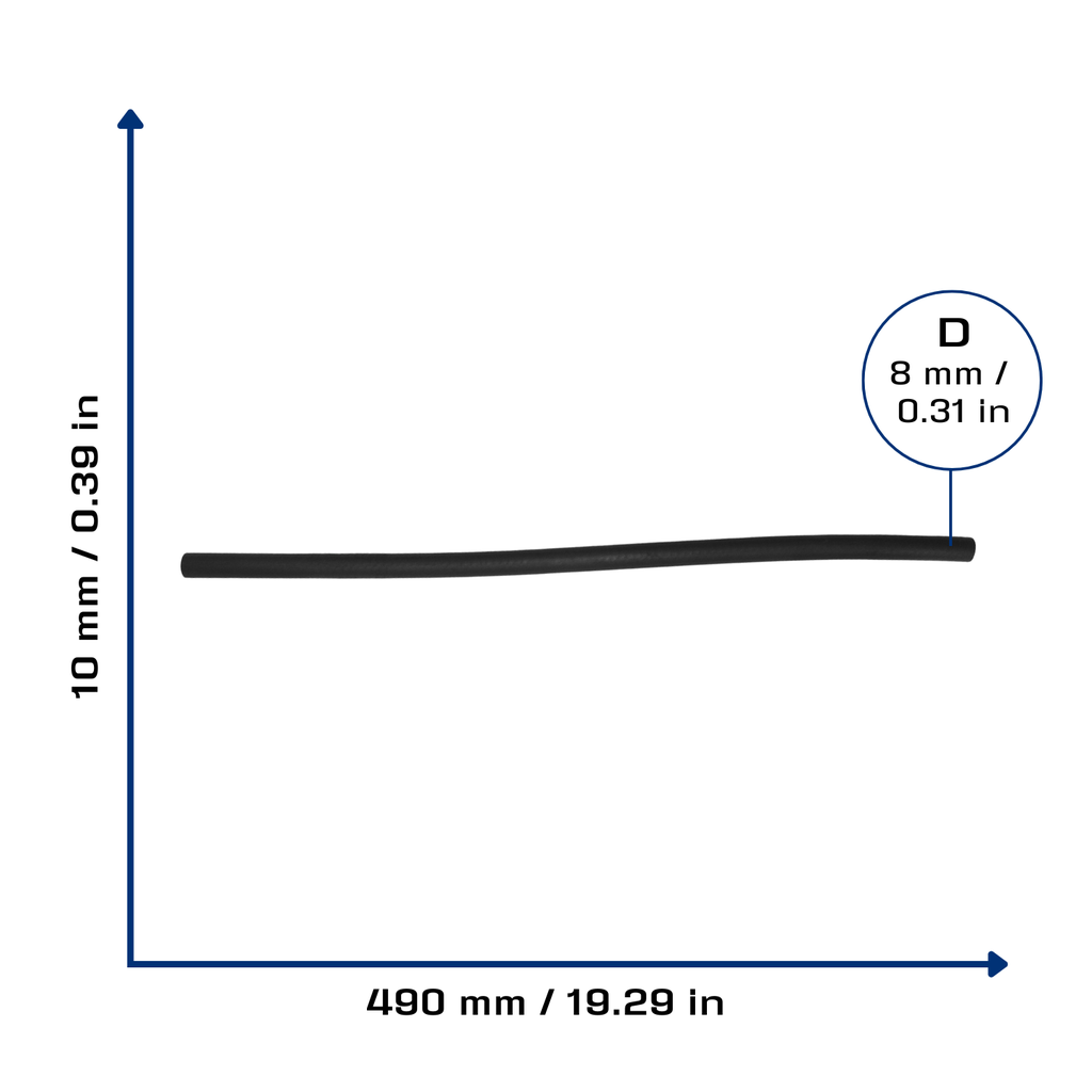 CA-7167 — Manguera Refrigeración CAUPLAS 7167