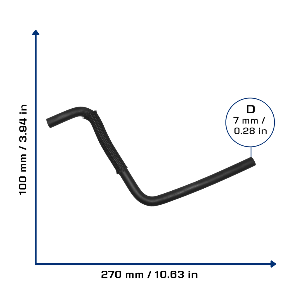 CA-7491 — Manguera Combustible CAUPLAS 7491