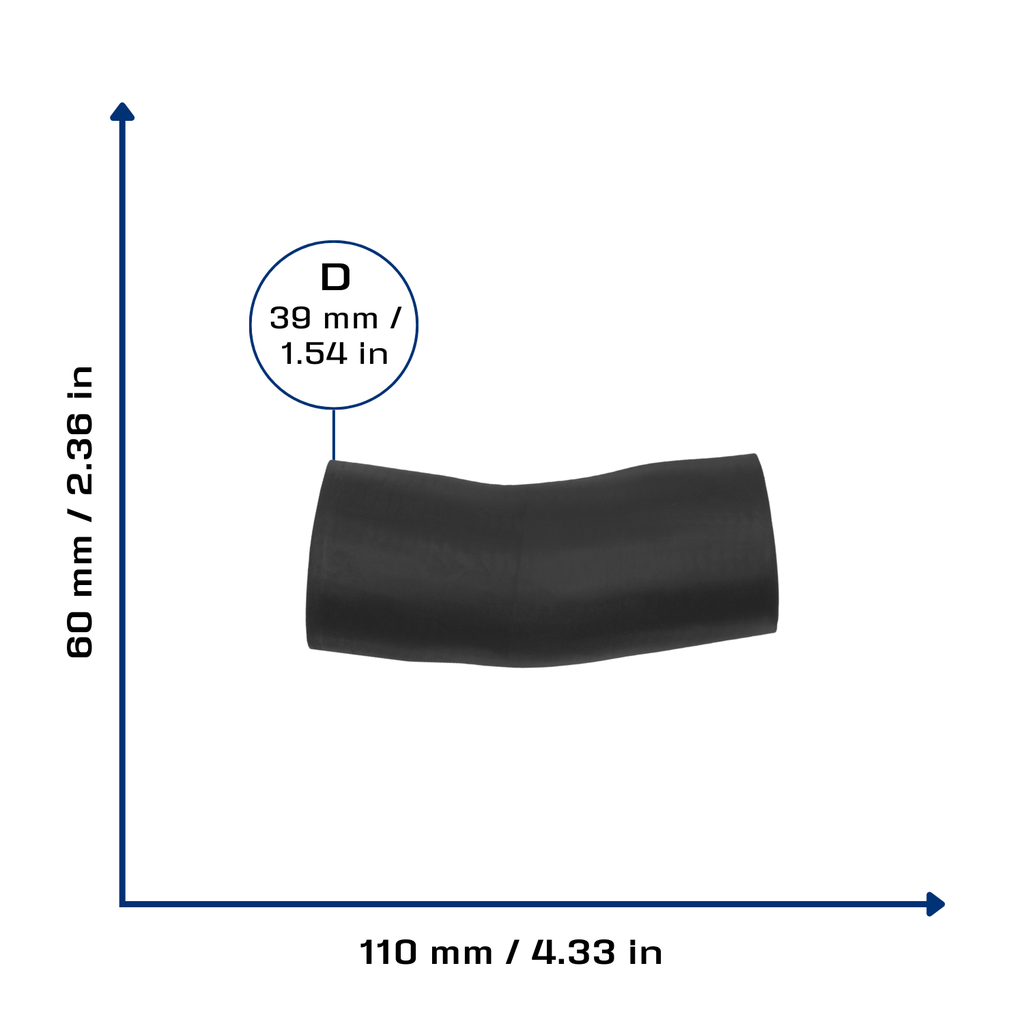 CA-3048 — Manguera Radiador CAUPLAS 3048