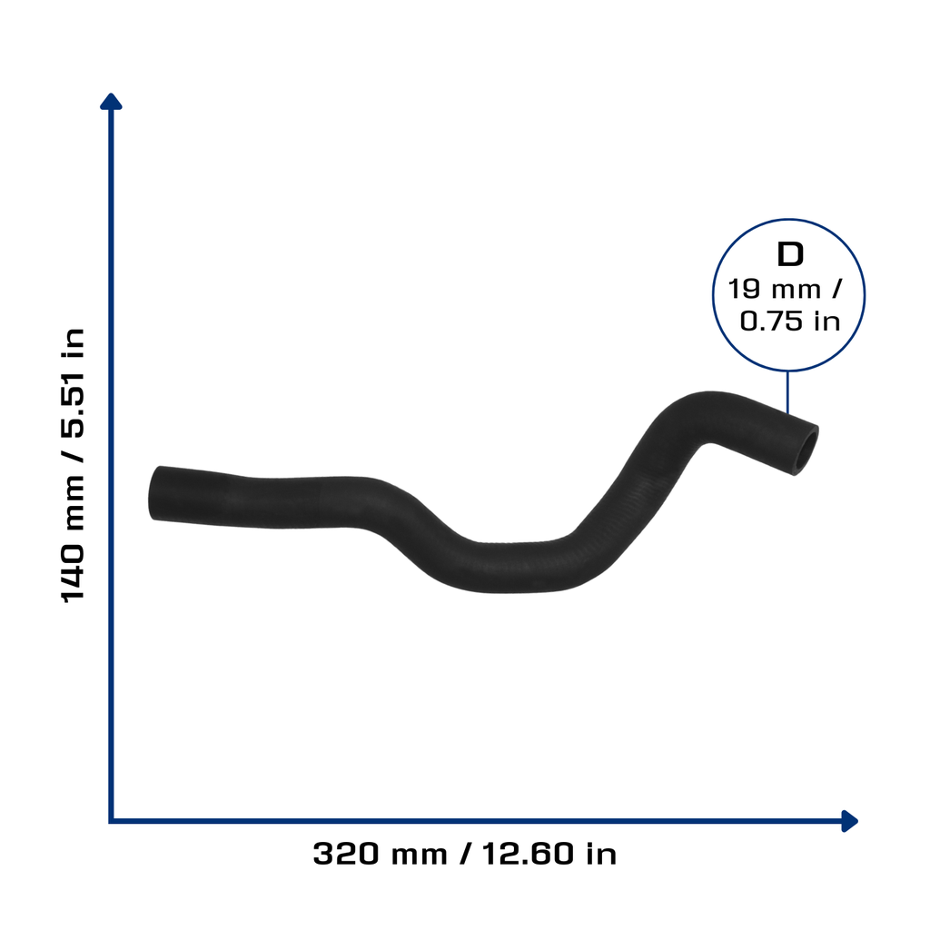 CA-6690 — Manguera Calefacción CAUPLAS 6690