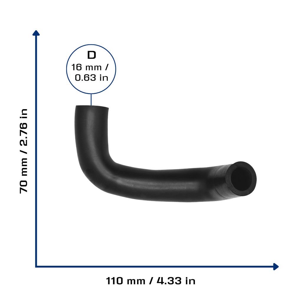 CA-11176 — Manguera Descarga De Gases CAUPLAS 11176
