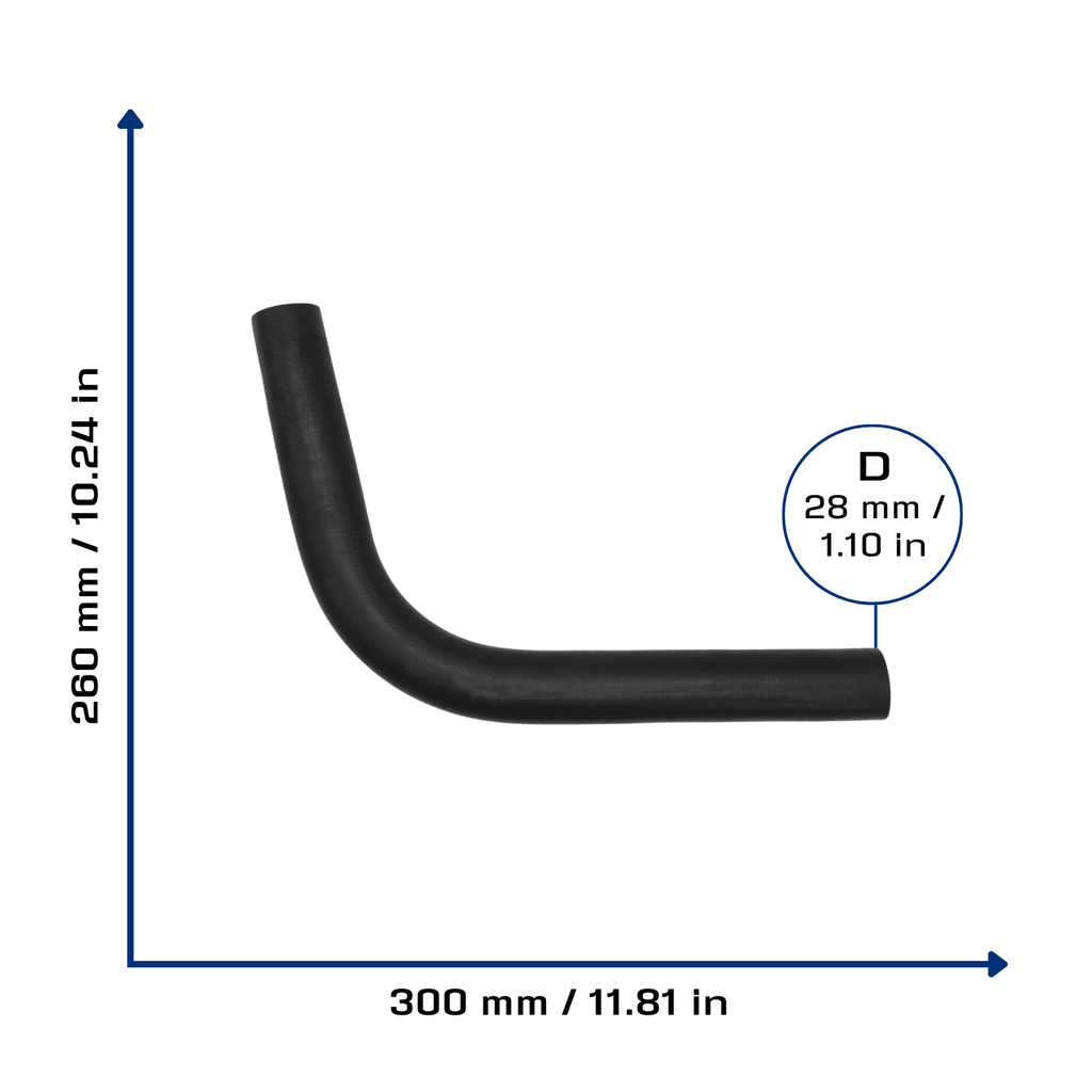 CA-4519 — Manguera Radiador CAUPLAS 4519