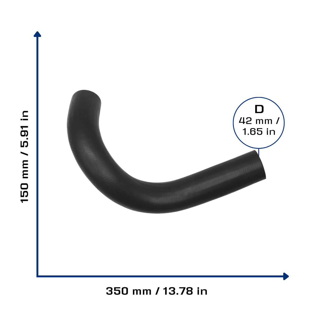 CA-5016 — Manguera Radiador CAUPLAS 5016