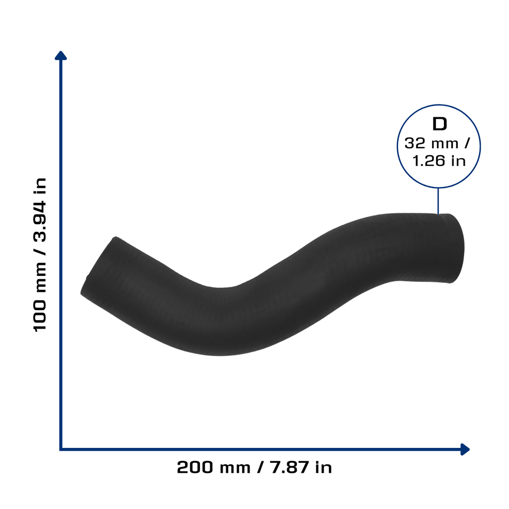 CA-5990 — Manguera Radiador CAUPLAS 5990