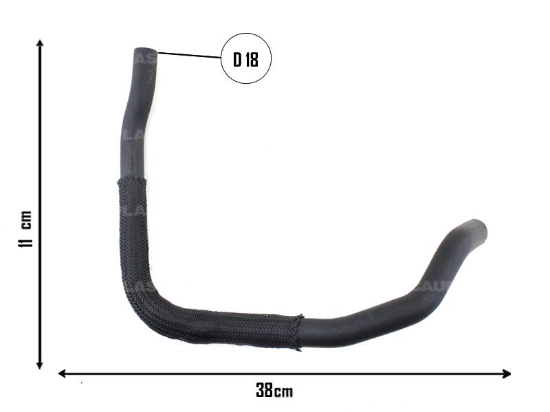 CA-20708 — Manguera Intercooler CAUPLAS 20708