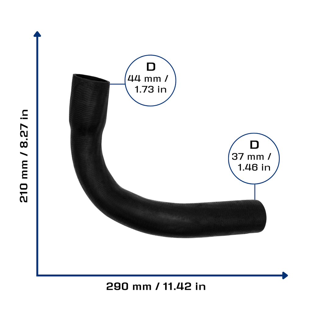CA-5060 — Manguera Radiador CAUPLAS 5060