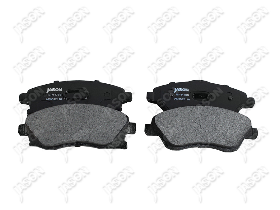 JS-BP1176S — BALATAS PARA FRENOS DE DISCO SEMI-METALICA CHEVROLET CORSA 2002-2008