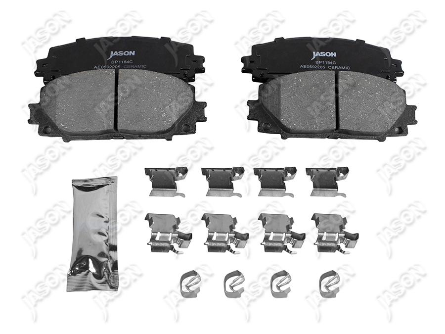 BALATAS DE FRENO DELANTERO CERAMICA TOYOTA PRIUS C 2018-2019