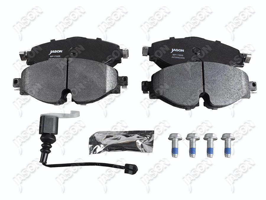 JS-BP1760S — BALATAS DE FRENO DELANTERO SEMIMETALICA AUDI A3 2013-2020
