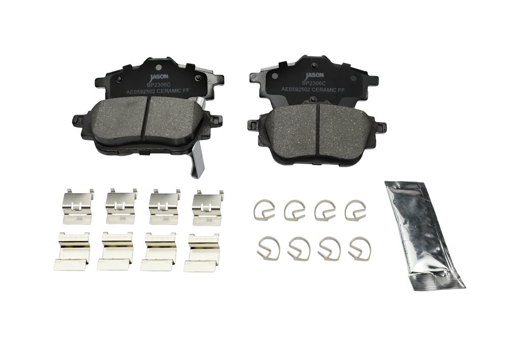 JS-BP2306C — BALATAS PARA FRENOS DE DISCO TRASERO CERAMICA NISSAN SENTRA 2020 - 2024
