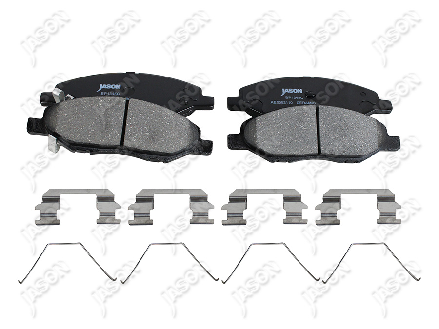 JS-BP1345C — BALATAS PARA FRENOS DE DISCO CERAMICA NISSAN TIIDA 2006-2018