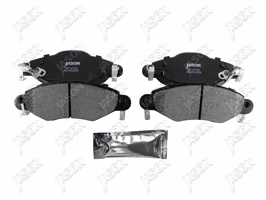 JS-BP1475S — BALATAS DE FRENO DELANTERO SEMIMETALICA TOYOTA YARIS 2004-2006