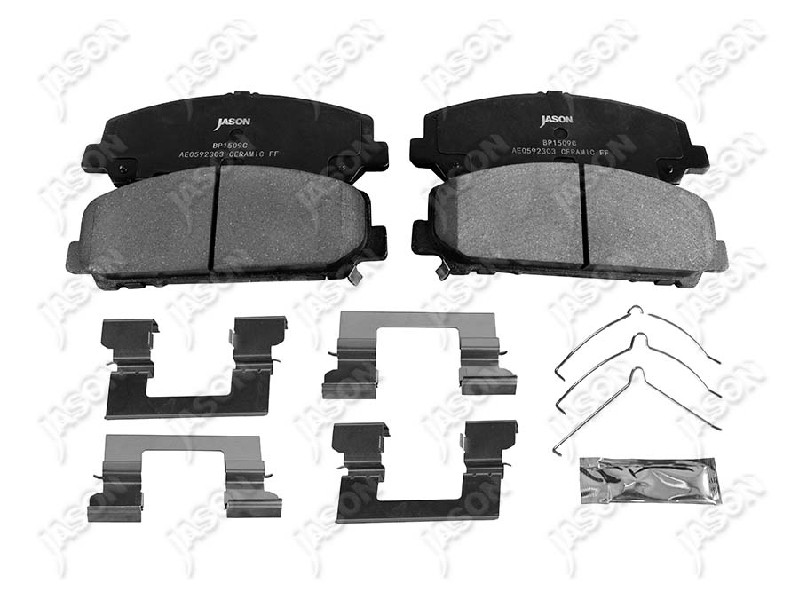 JS-BP1509C — BALATA DE FRENO DELANTERO CERAMICA INFINITI QX56 2011-2013