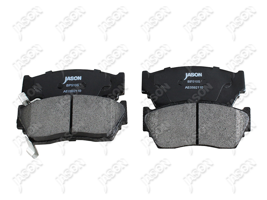 JS-BP510S — BALATAS PARA FRENOS DE DISCO SEMI-METALICA NISSAN SENTRA 1991-1994