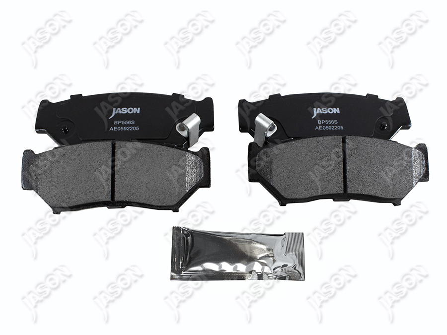 JS-BP556S — BALATAS DE FRENO DELANTERO SEMIMETALICA CHEVROLET TRACKER 1999-2004