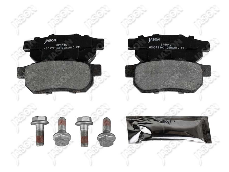 JS-BP564C — BALATA DE FRENO DELANTERO CERAMICA ACURA INTEGRA 1992-2001