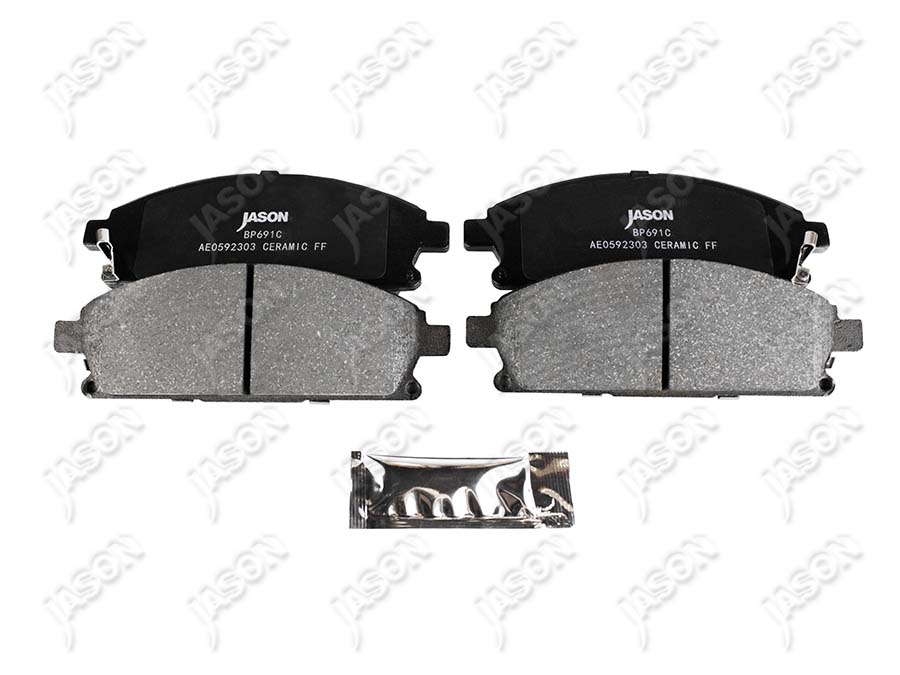 JS-BP691C — BALATA DE FRENO DELANTERO CERAMICA INFINITI QX4 1997-2001