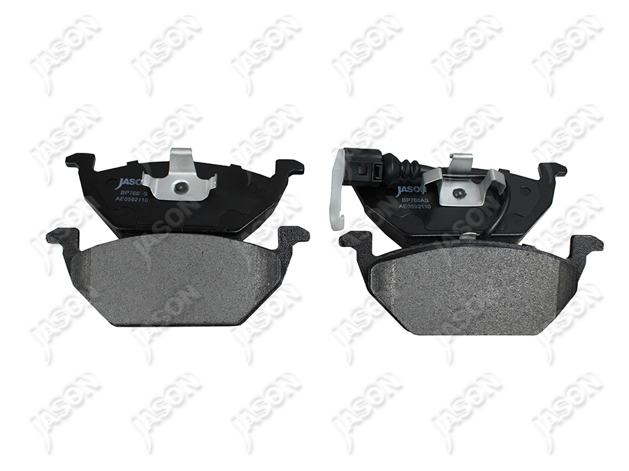 BALATAS PARA FRENOS DE DISCO SEMI-METALICA AUDI A3 1999-2003
