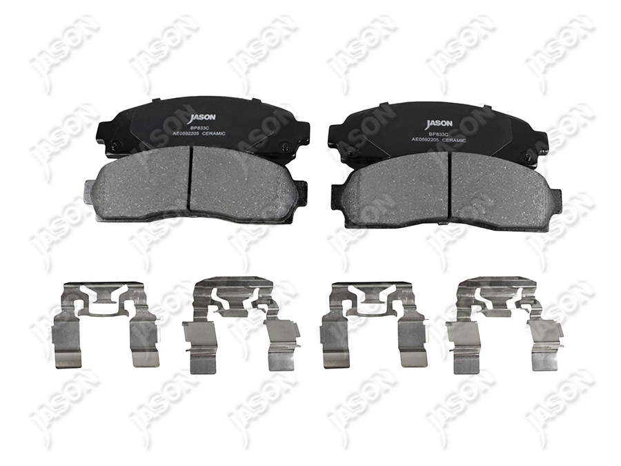 JS-BP833C — BALATAS DE FRENO DELANTERO CERAMICA FORD RANGER 2003-2011
