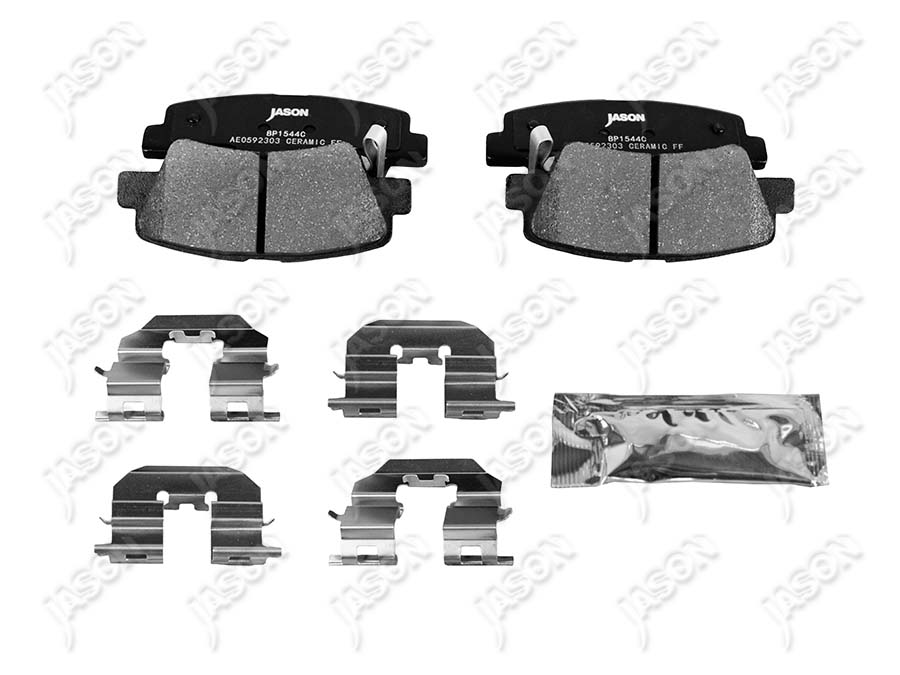 JS-BP1544C — BALATA DE FRENO DELANTERO CERAMICA DODGE ATTITUDE 2012-2014