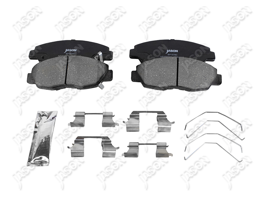 JS-BP1578C — BALATAS DE FRENO DELANTERO CERAMICA HONDA CIVIC 2012-2015