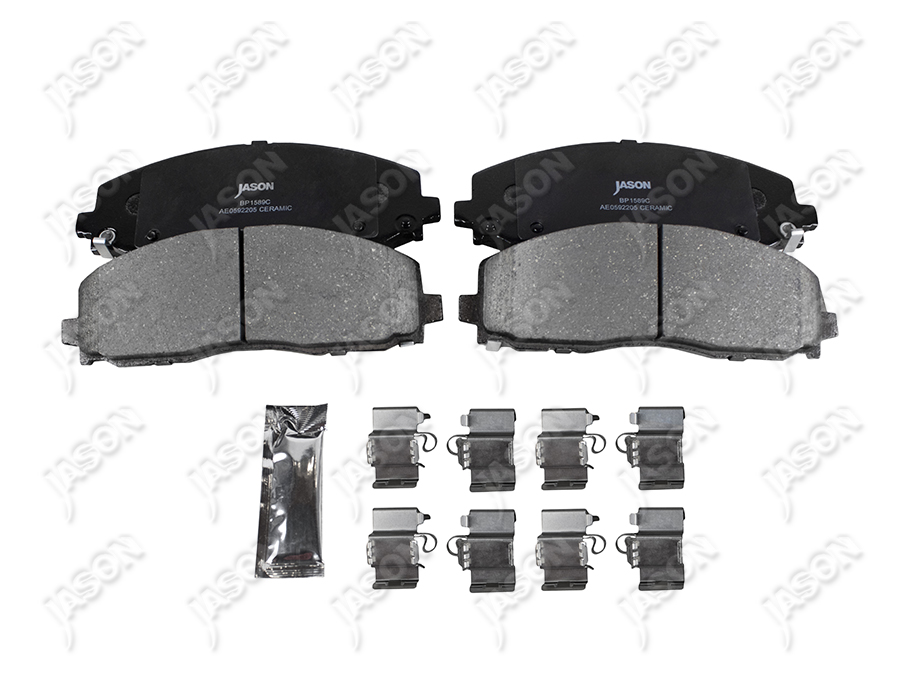 JS-BP1589C — BALATAS DE FRENO DELANTERO CERAMICA CHRYSLER PACIFICA 2017-2020