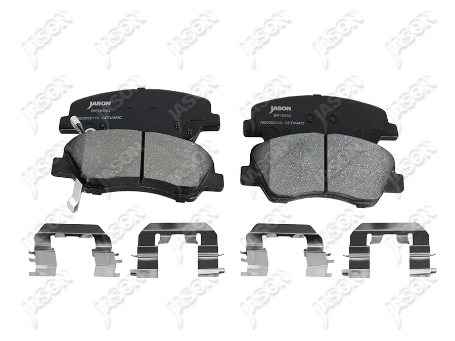 JS-BP1593C — BALATAS PARA FRENOS DE DISCO CERAMICA DODGE ATTITUDE 2012-2014