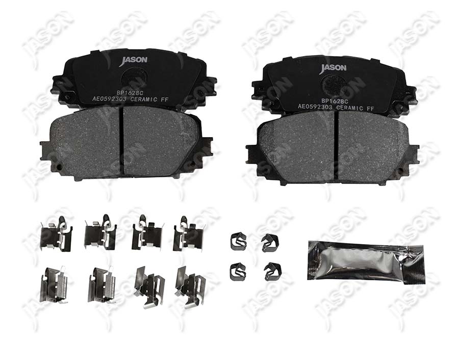 JS-BP1628C — BALATA DE FRENO DELANTERO CERAMICA TOYOTA YARIS 2014-2016