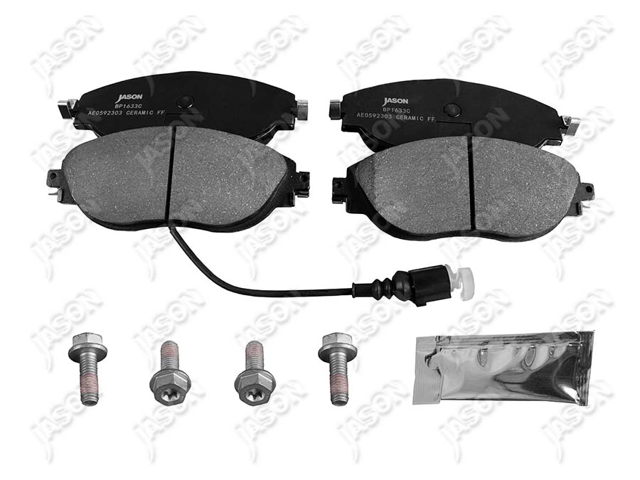 JS-BP1633C — BALATA DE FRENO DELANTERO CERAMICA AUDI S3 2015-2020