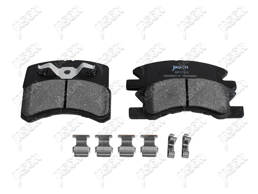 JS-BP1731C — BALATAS PARA FRENOS DE DISCO CERAMICA DODGE ATTITUDE 2015-2024
