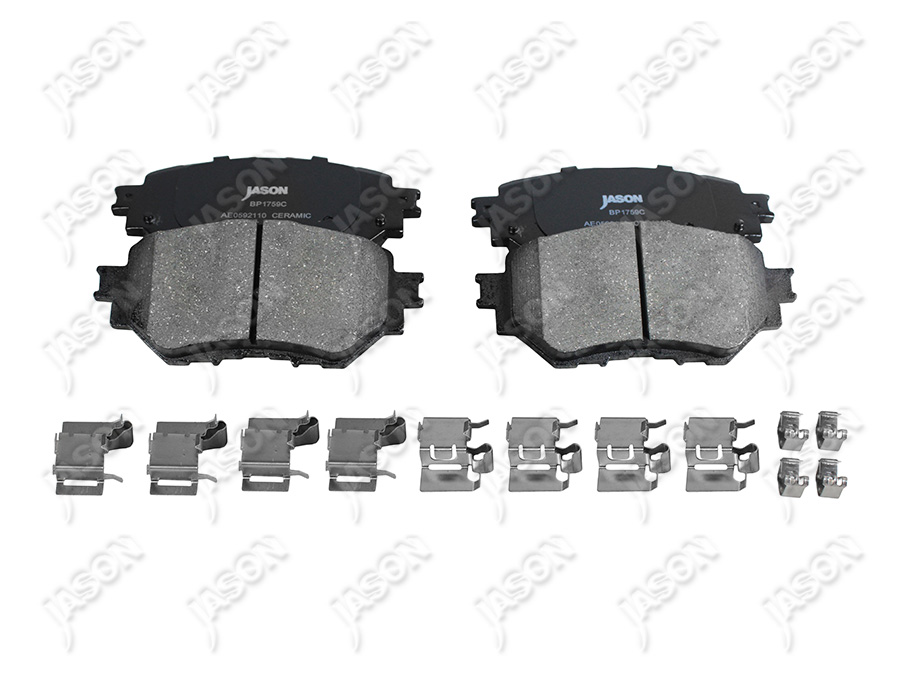 JS-BP1759C — BALATAS PARA FRENOS DE DISCO CERAMICA MAZDA 3 2014-2018