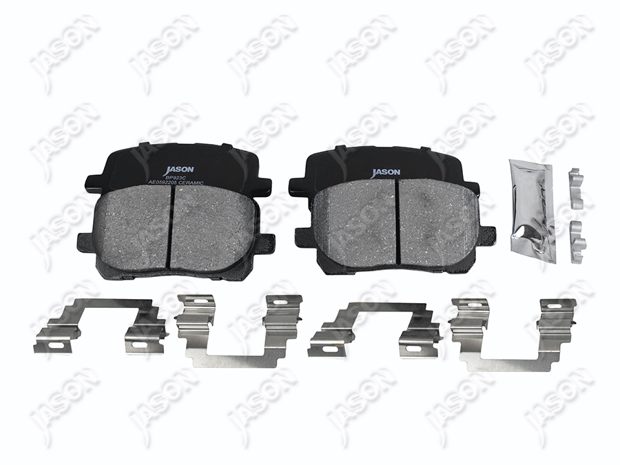 JS-BP923C — BALATAS DE FRENO DELANTERO CERAMICA TOYOTA COROLLA 2003-2008