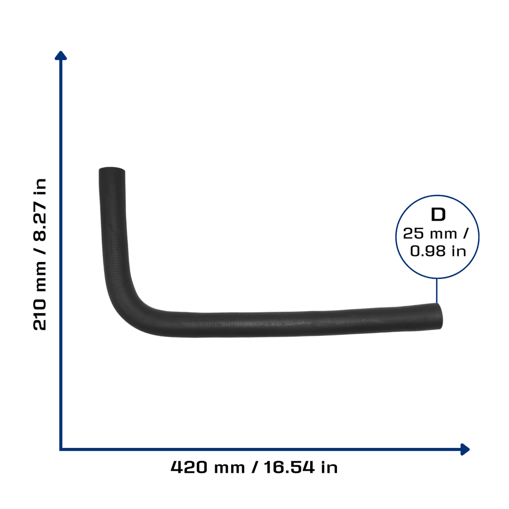 CA-4954 — Manguera Radiador CAUPLAS 4954